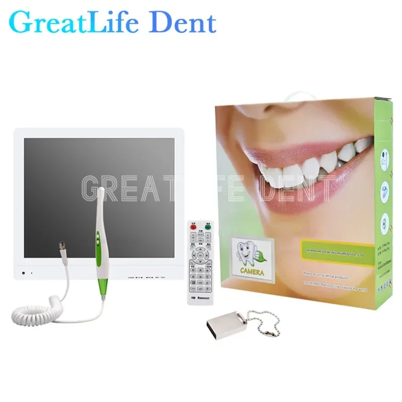 GreatLifeDent17inchHD160010LEDColdLightHdDentalUsbWired