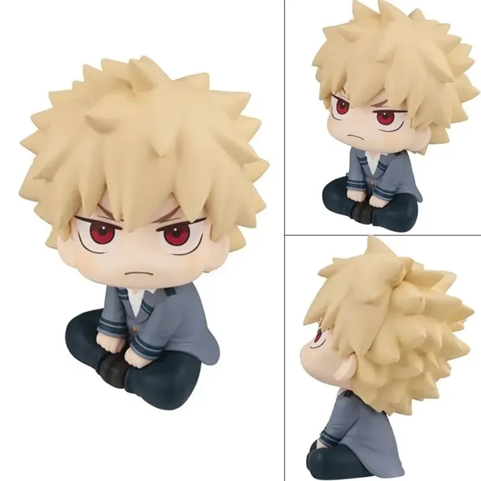 Figurines MHA My Hero Academia - Bakugou, Midoriya, Todoroki - 10 Cm PVC, Décoration Bureau Ou Collection