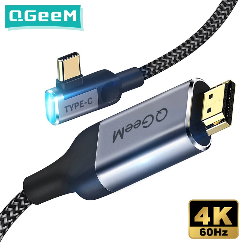 Cable usb c a hdmi, adaptador Compatible con 4k, 60HZ, tipo c a hdmi 2