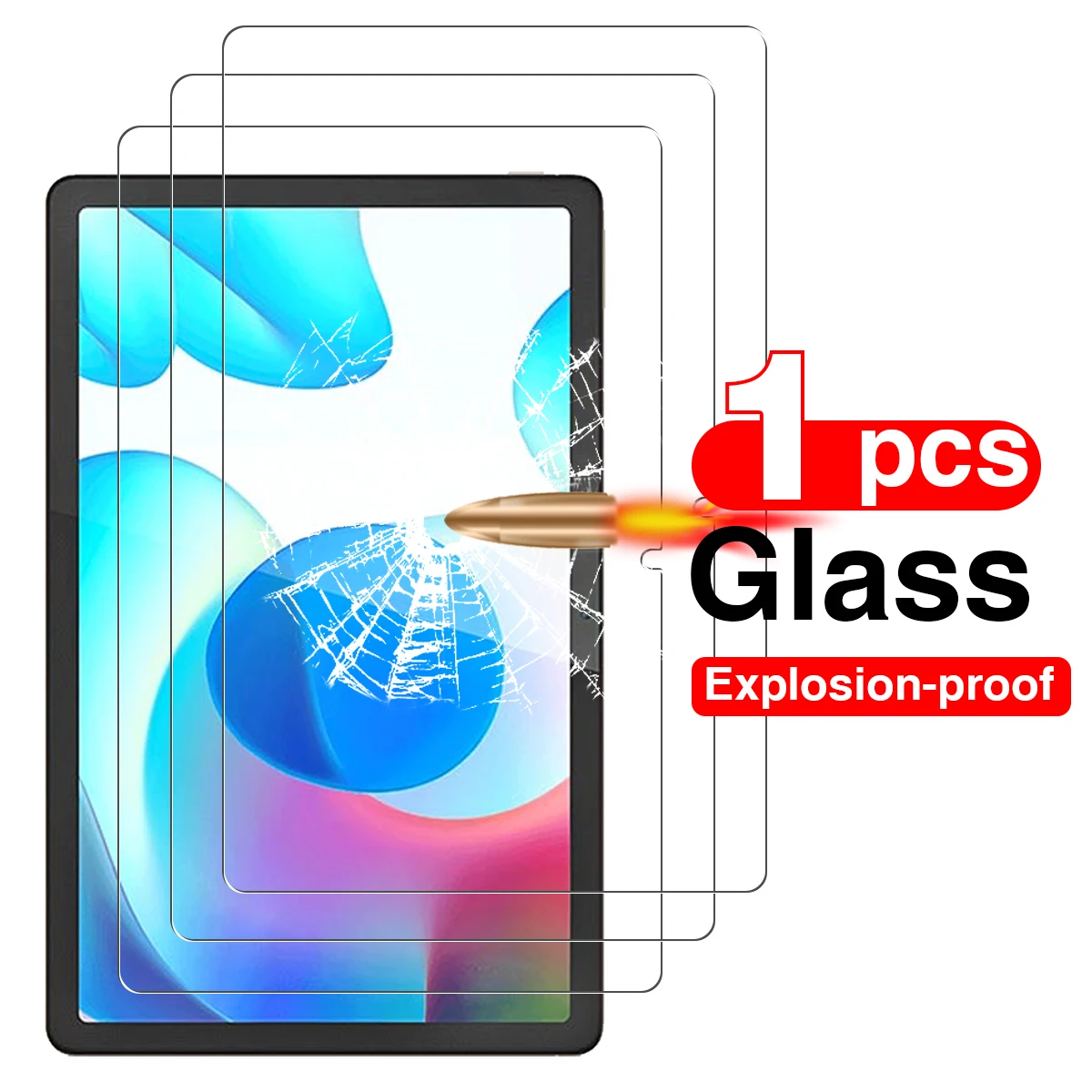 Tempered Glass for Realme Pad 2021 Screen Protector RealmePad 10.4 inch OPPO Tablet Protective Film Guard Protection asus tablet charger Tablet Accessories