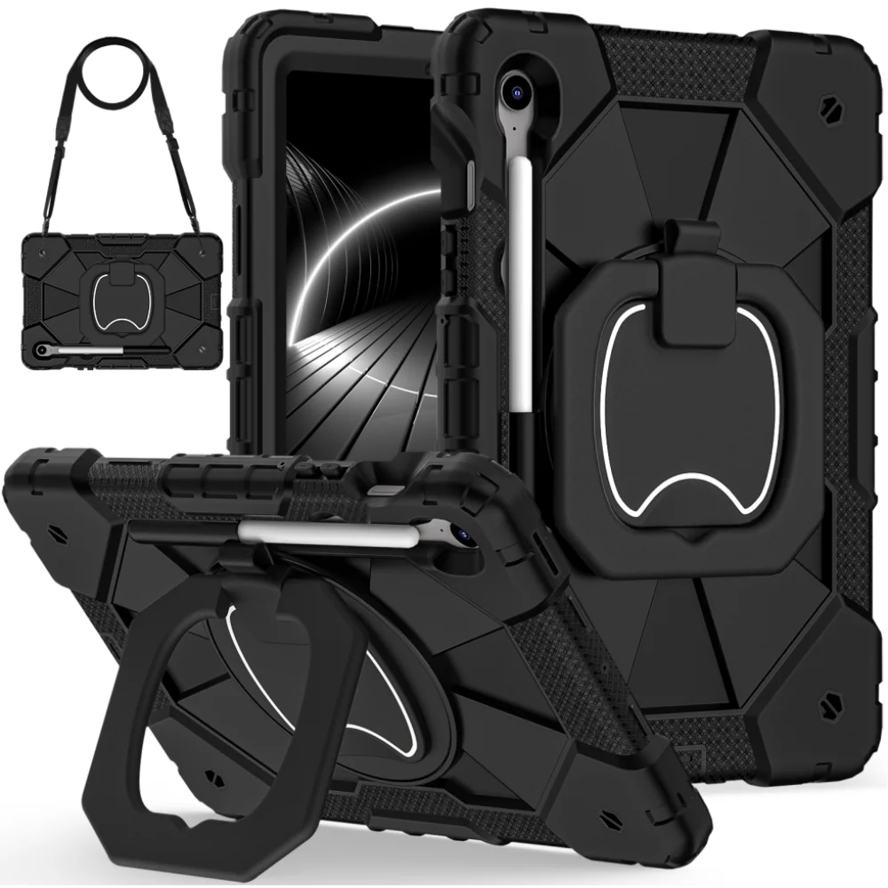 Heavy Duty Tablet Case with Shoulder Strap - Durable Protection