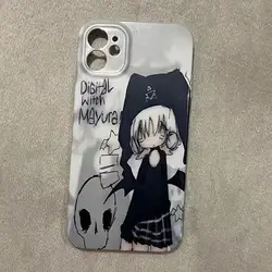 Luxury Demon Girl Glossy Film Hard Phone Case - Samsung A02 4G (FL - 197FL250318409)