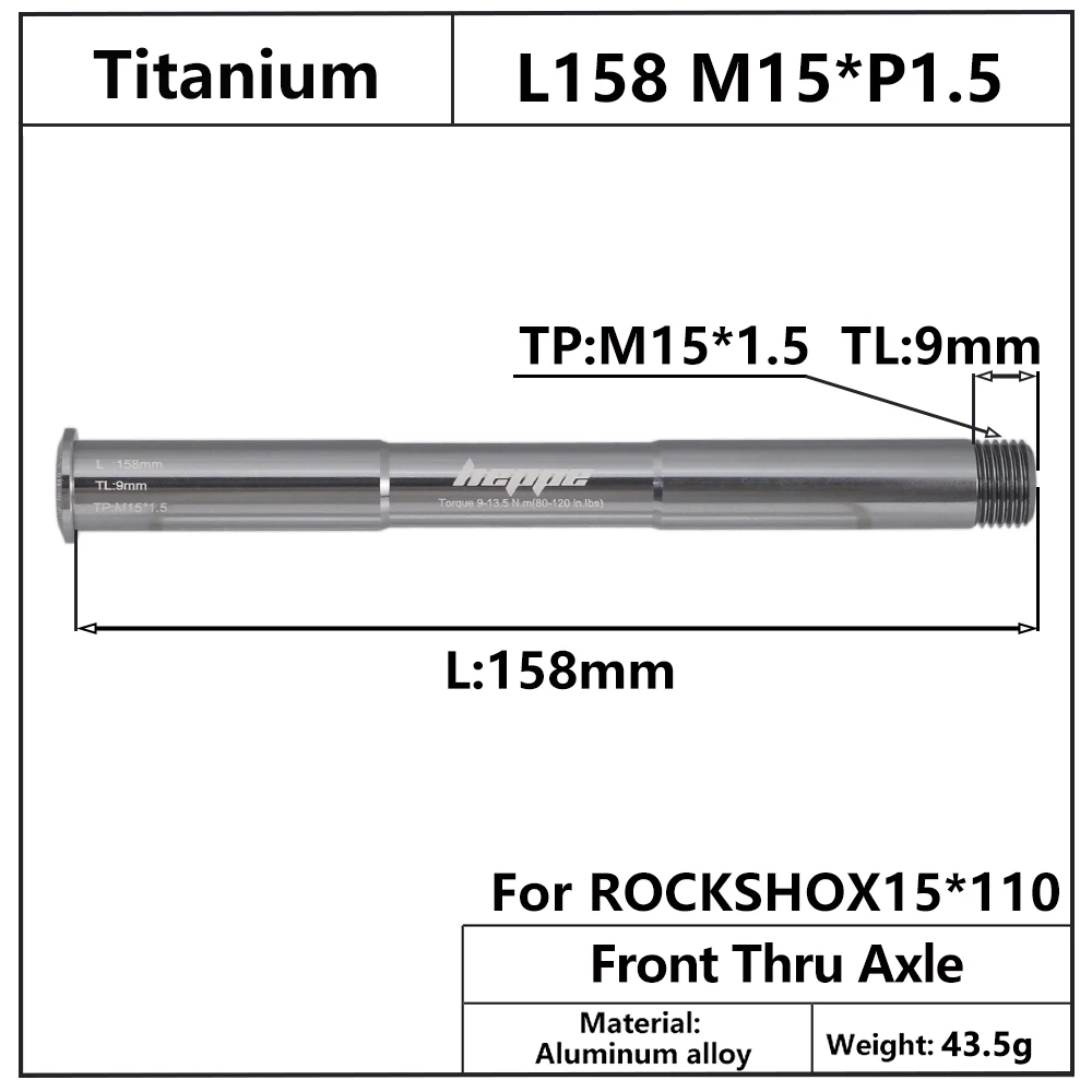 15x110 Titanium