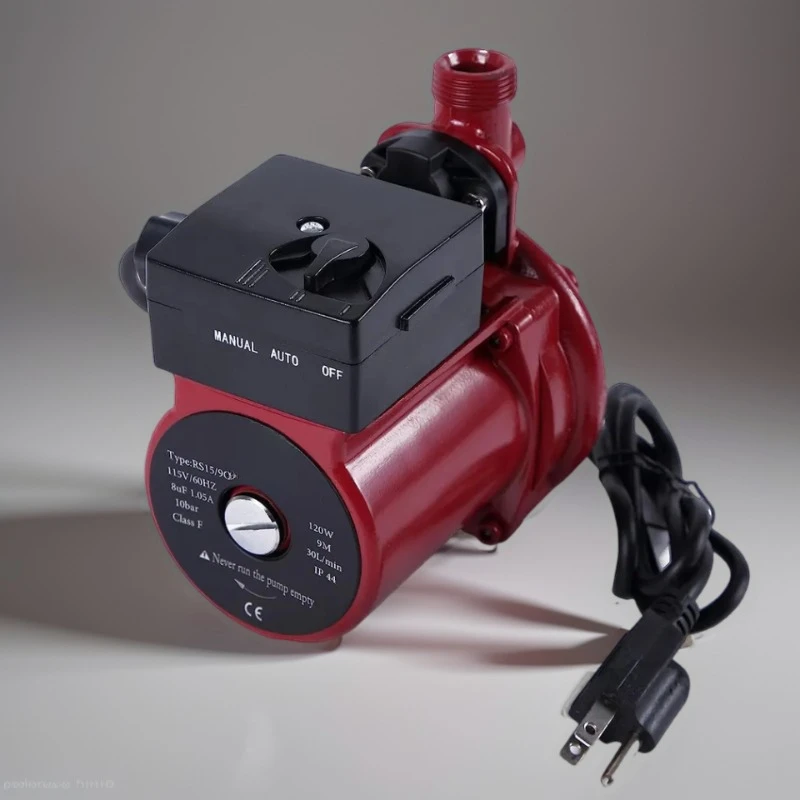 

RS15-9 Automatic Recirculation Pump 220v Mini Circulation Canned Smart Silent Booster Pumps For Water Heater Circulation