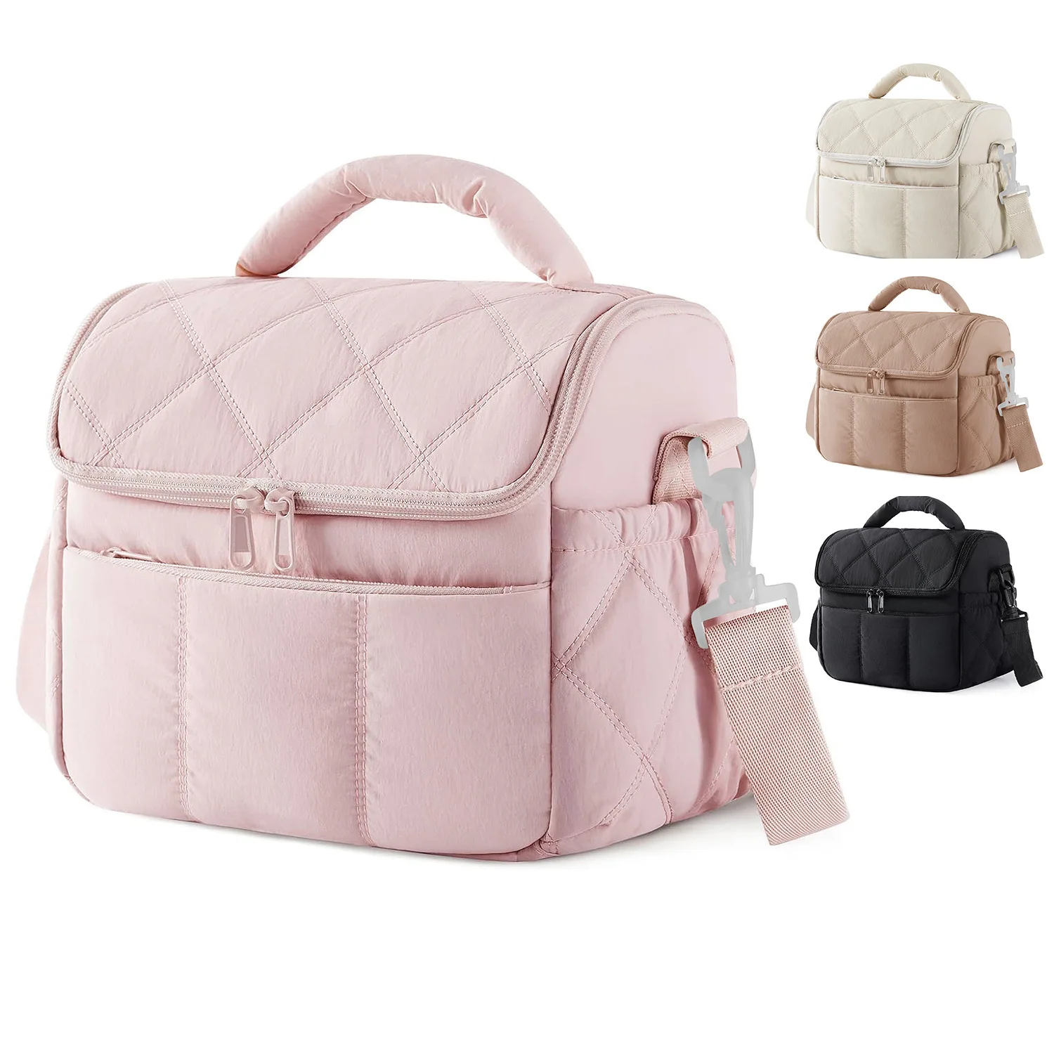Insulated Waterproof Lunch Bag - Lightweight, Stylish Bento Handbag