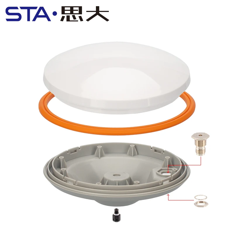 RTK GNSS Antenna STA-107 GPS Antenna Snap Receiver Case gnss RTK Antenna Housing Waterproof IP67 Housing