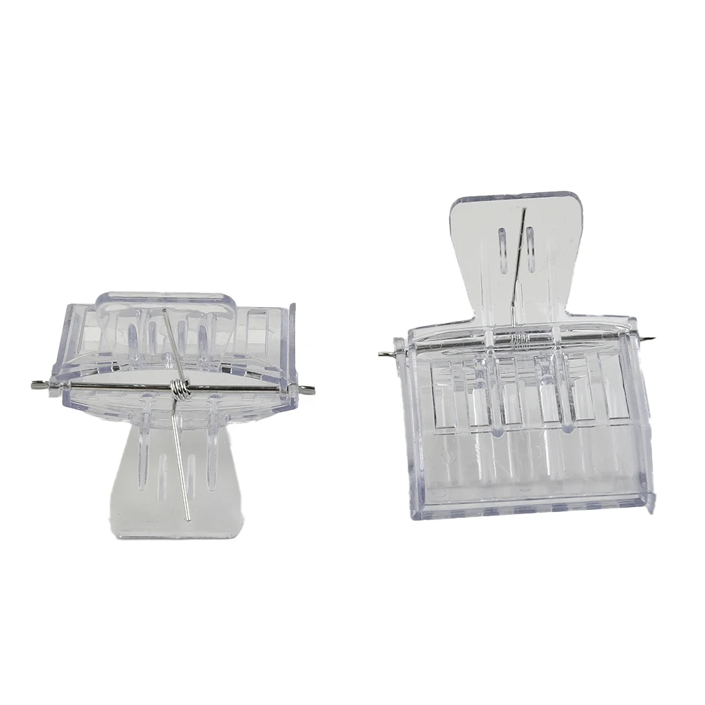 

The Frame Catcher Clip Queen Bee Cage 6.6*5.1*4.8cm Beekeeping Tool Catcher Transparent Equip Isolation Room 5pcs