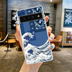 Clear TPU Phone Case with Japan Tokyo Osaka Kanagawa Design Label for Google Pixel 5a 5G (B7)