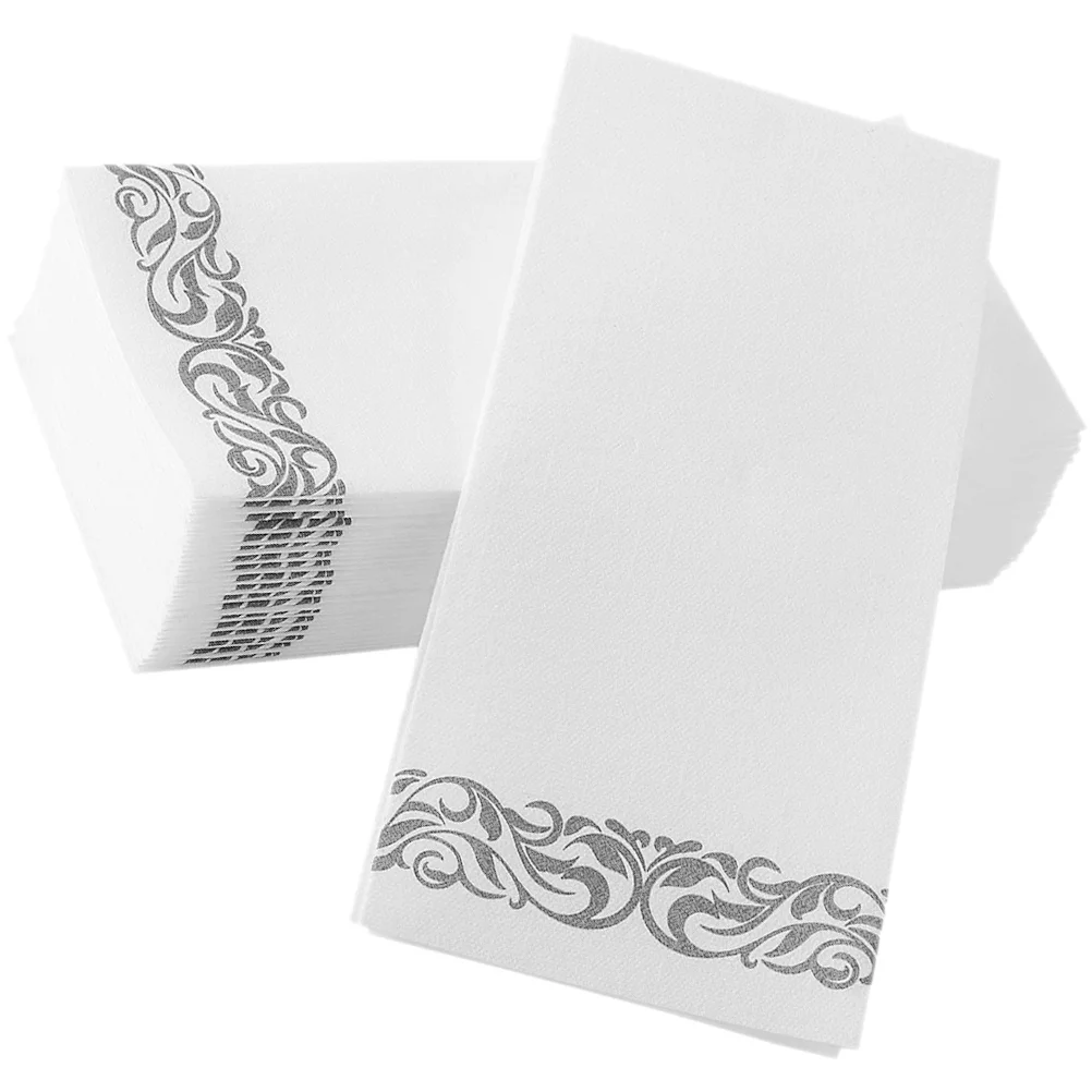 25 Pcs Paper Napkin Bridal Shower Napkins Wedding Decorations Guest Home Tissue Party Dining Table