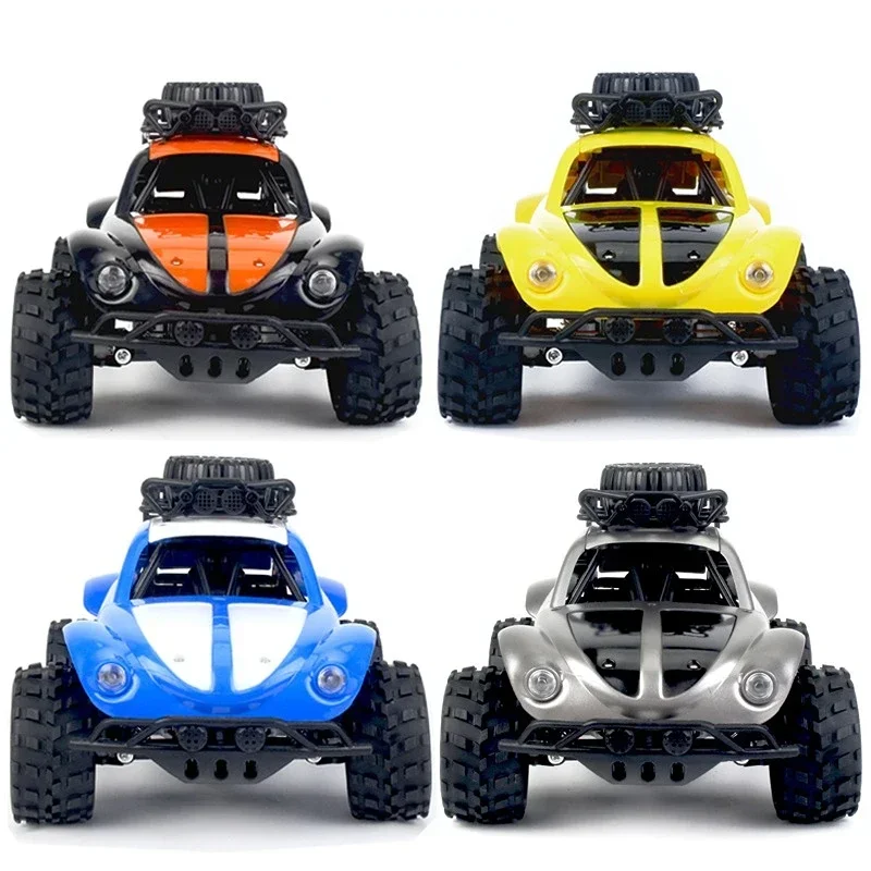 KYAMRC 1:18 2.4G 4 Channels RC Beetle Rock Crawlers Car 18km/h Double Motors Drive Car Remote Control Car Model Off-Road toy 6