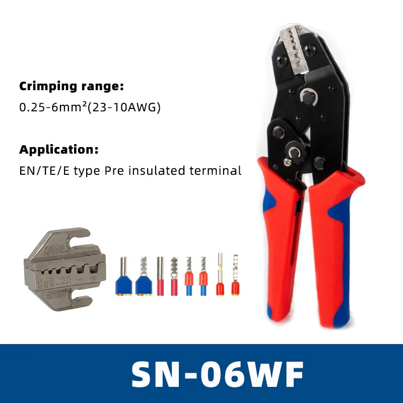 SN58B/2549/2546/02C/-6/06WF Crimping Pliers Kit Dupont Jst Crimper Pliers Electrical Clamp Tools