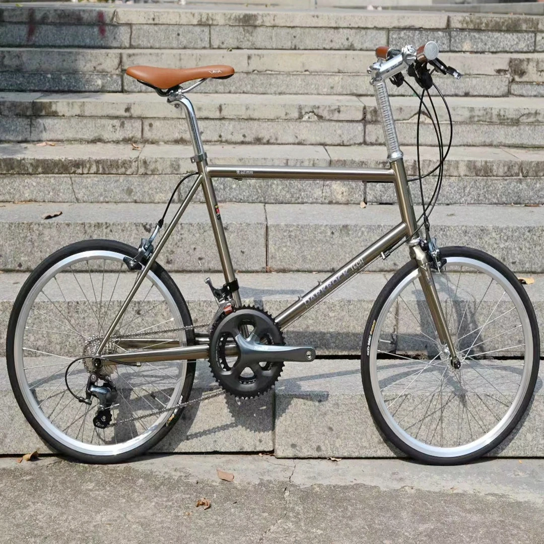 DARKROCK Reynolds 520 Minivelo Bike Frame Fork 22