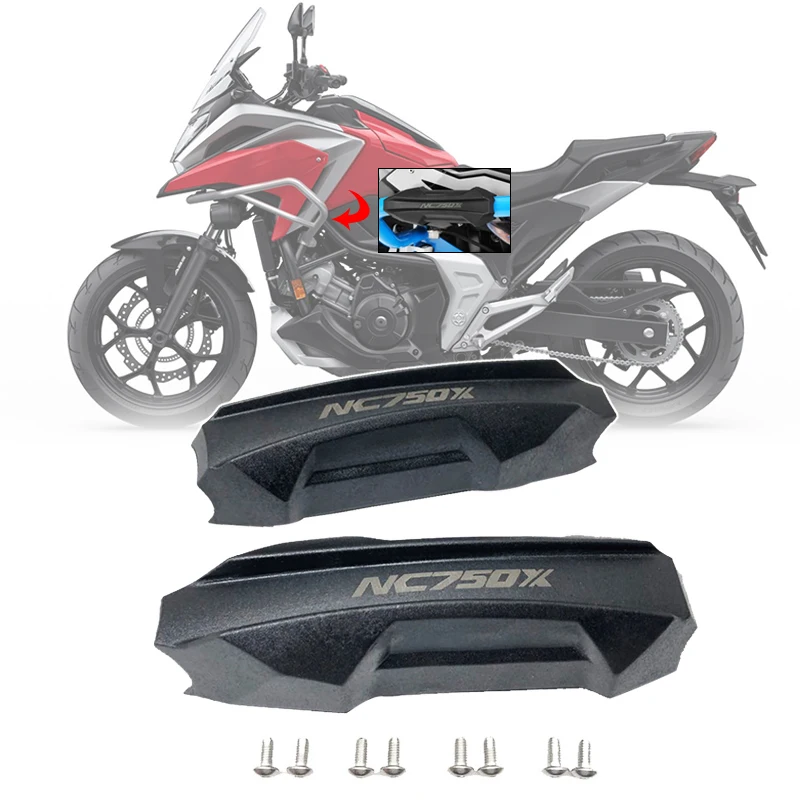 NC750XCrashBarBumperEngineGuardProtectorDecorativeBlock25mm