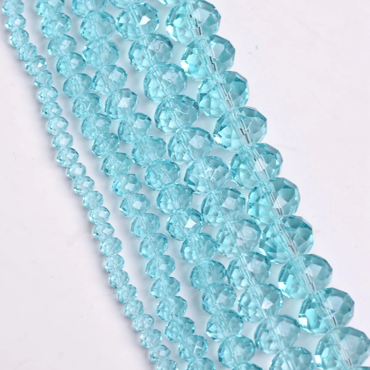 190 Perles Cubes En Verre Facetté 8mm Rouge - Pour Création Bijoux, Bracelets, Colliers, Loisirs Créatifs