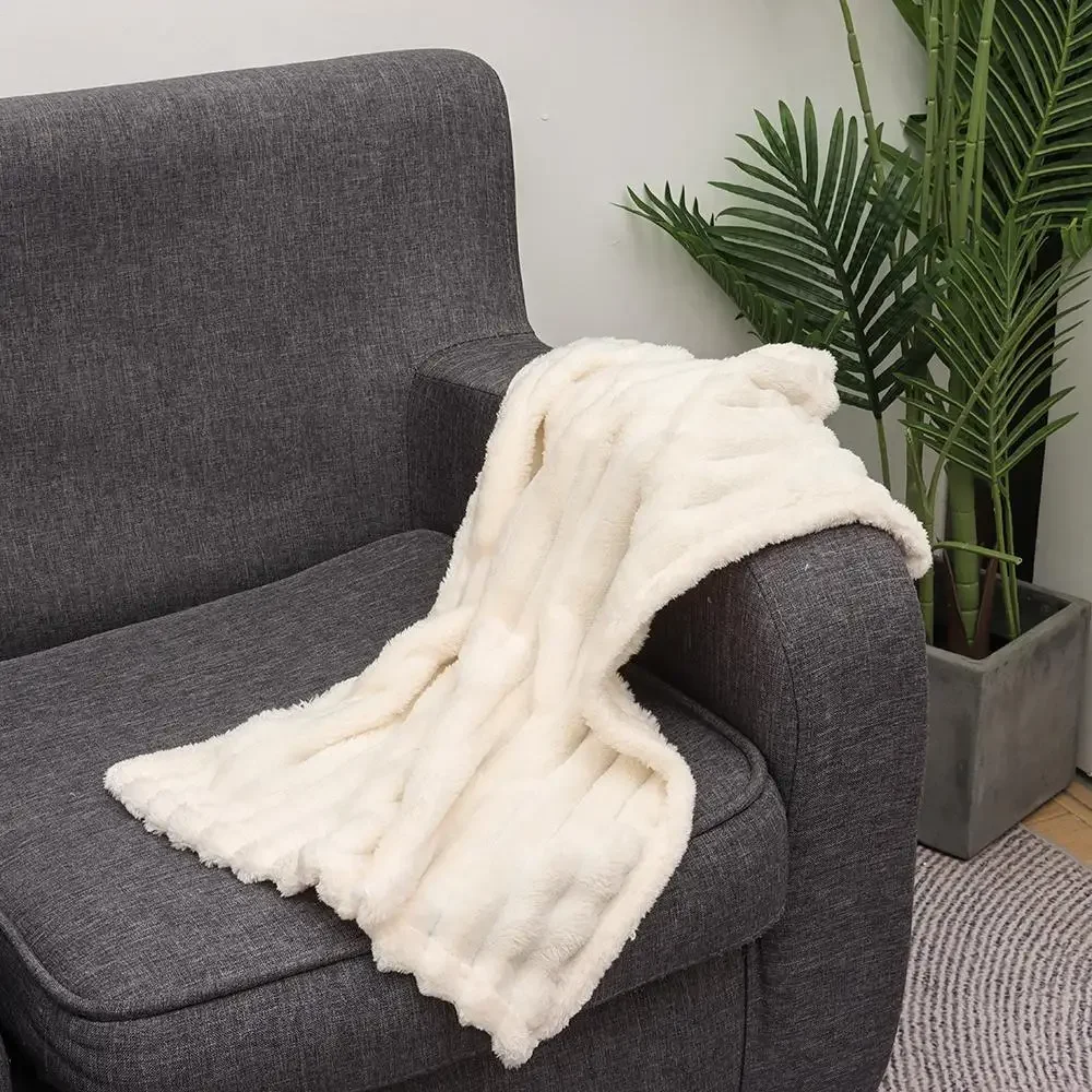 Double Sided Warm Blanket - cozy setup