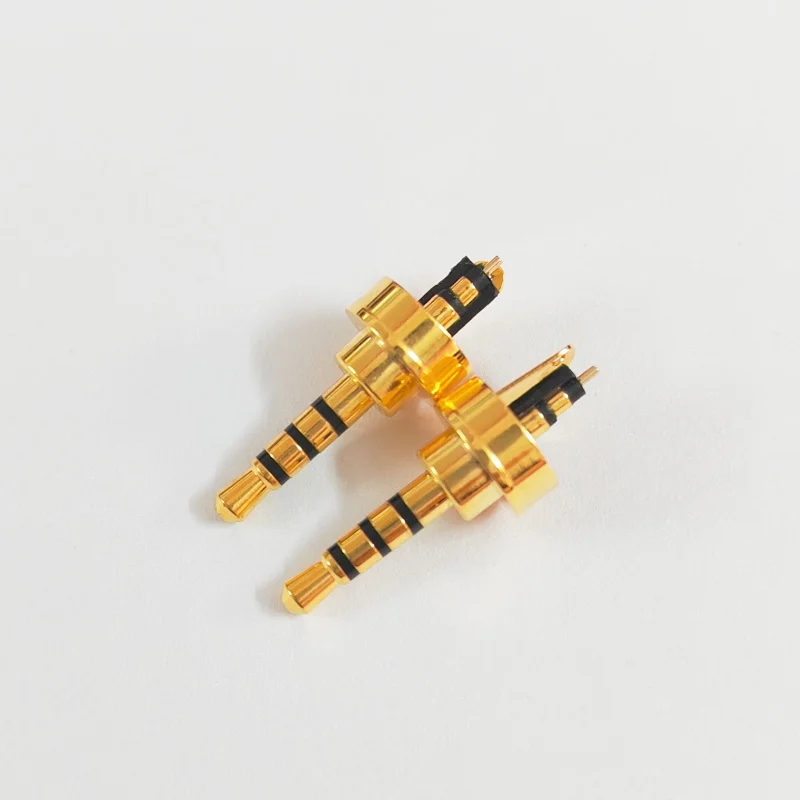 DIY 헤드폰 수리 플러그 2.5 3.5mm 4.4mm 남성 3/4극 스테레오 밸런스드 이어폰 커넥터 금도금 교체용 오디오 어댑터