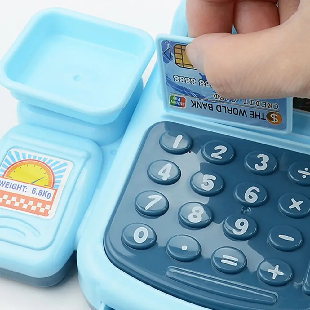Lighting Supermarket Cash Register Sound Effects Role Play Simulation Cash Register Cashier Convenience Store Pretend Play