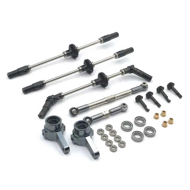 

Upgrade Steel Gear Bridge Axle Gears for WPL B14 B24 C14 C24 C34 C44 B16 B36 1/16 RC Car Spare Parts Accessories,6WD