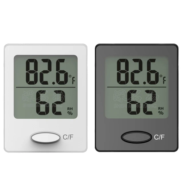 Lcd Sensor Indoor Outdoor Temperature  Oria Digital Temperature Hygrometer  - Household Thermometers - Aliexpress