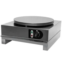 Commercial Electric Crepe Maker Pancake Machine 40cm Big Hotplate Non Stick Kitchen Tool 220V 3KW 1