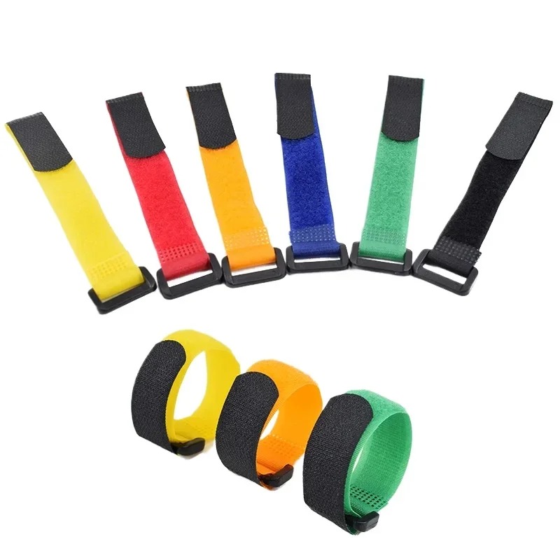 Universal Bike Strap Holder 5-10PCS Reusable Nylon Ties for Cycling Flashlight Tools & Accessories Mounting