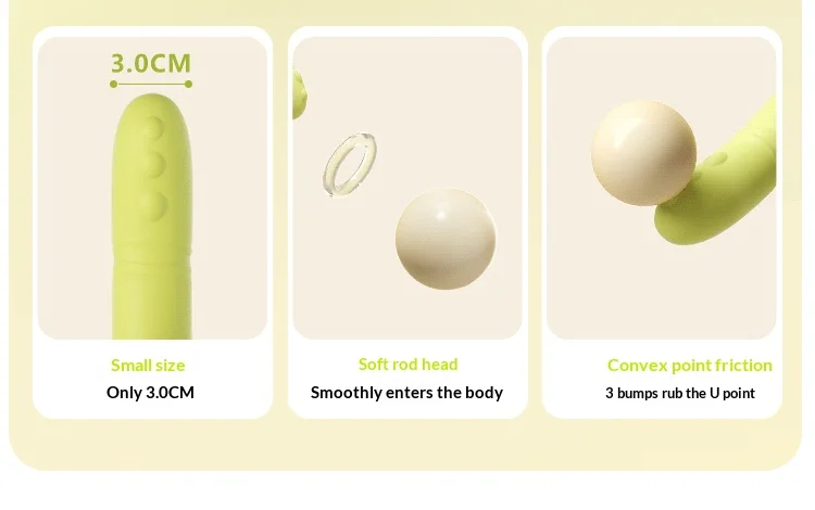 Dual Drive Massager gallery view with playful styling, smooth finish, and clean product presentation