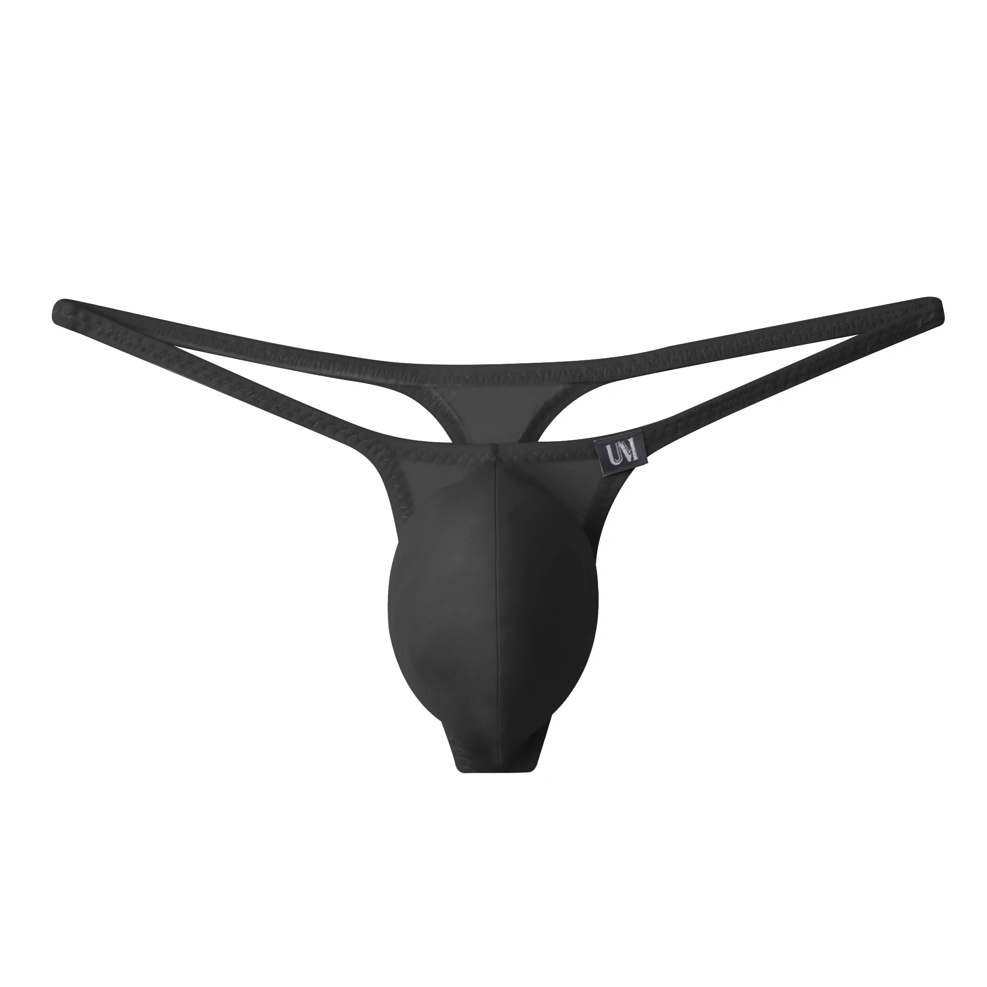 Men's G-string Ultrathin Silky Sexy Thongs Comfortable Bulge Pouch Underwear Low Rise Tight Small Underpants Stretch T-pants
