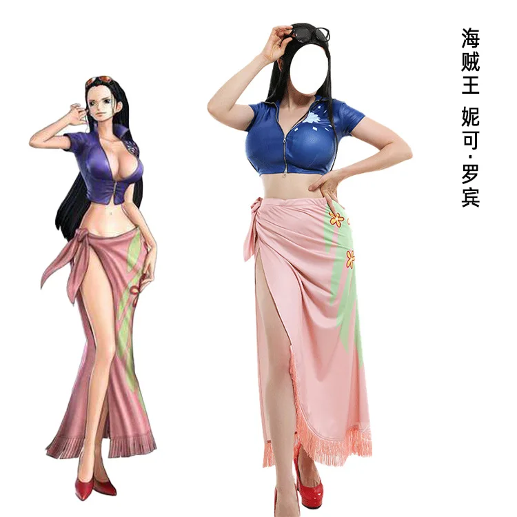 

Ainme ONE PIECE Cosplay Nico·Robin Women Cotume
