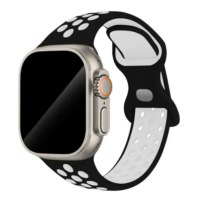 Strap For Apple Watch Band 44mm 49mm 45mm 40mm 41mm 38mm 42mm correa Breathable sports bracelet iwatch series 8 SE 7 6 5 9 Ultra - Image 31