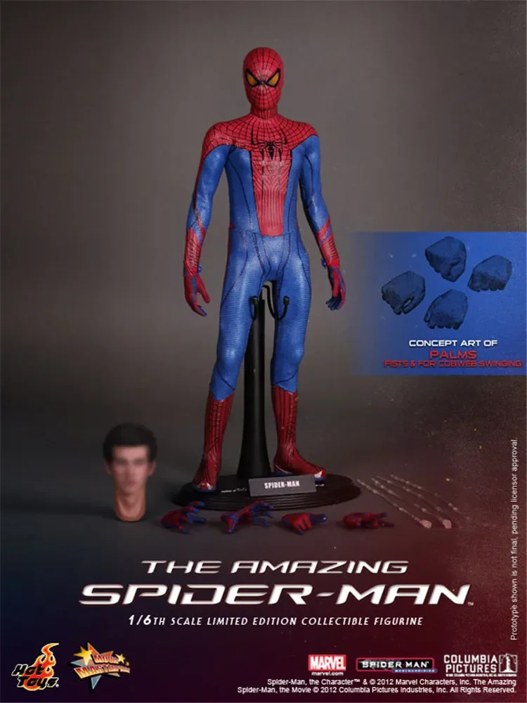 

Hottoys Ht Mms179 Удивительный Человек-паук 1,0 фантастический Человек-паук 1:6 ручная марионетка модель подвижных кукол