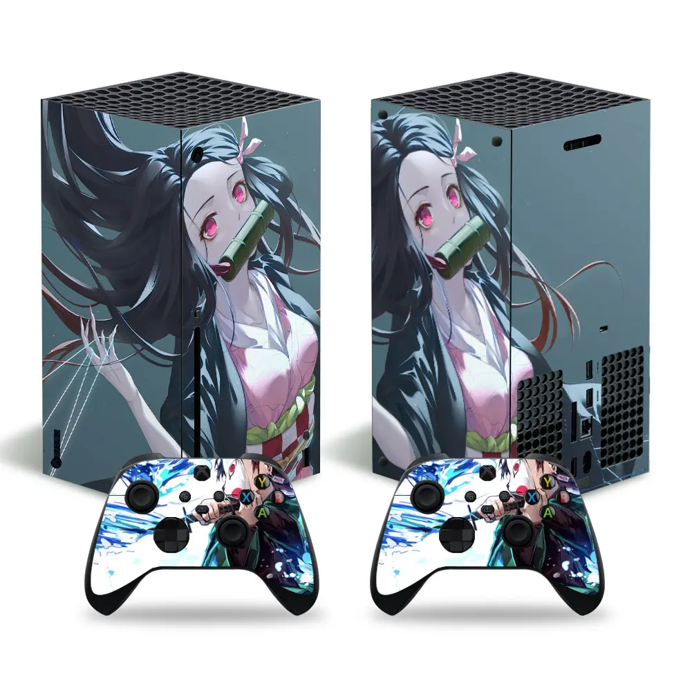 Xbox Series S X Slim Console Controller Skins Decal Demon Slayer Tanjirou  Nezuko