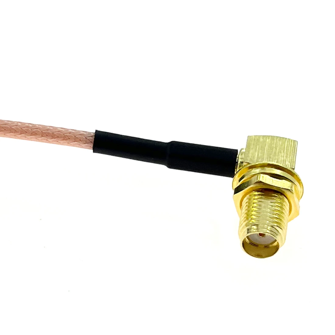 1PC SMA Stecker Rechten Winkel zu Jack Mutter 90-Grad Zopf Kabel Adapter RG316 15cm/30cm/50cm/100cm Für WIFI Wireless Modem – Detail 2