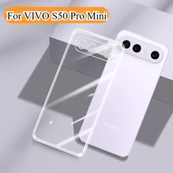 Ultra - Thin Transparent Silicone Phone Case | Mini TPU Soft Cover | Clear Protection for VIVO S50 (Clear)
