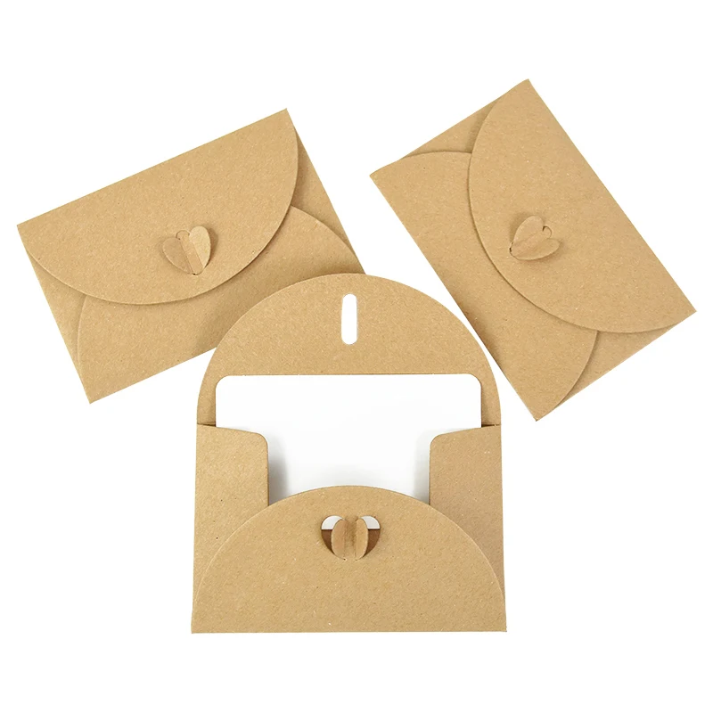 30pcs Wedding Invitation Cards with Kraft Paper Envelopes Birthday Party Supplies Graduation Baby Shower DIY Gift Greeting Card