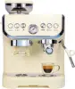 Espresso Machine 15 Bar Coffee Maker With Milk Frother Steam Wand Built-In Bean Grinder Combo Cappuccino Machine 1