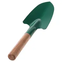 Wooden Handle Reinforced Gardening Shovel Loose Soil Planting Easy Use 1
