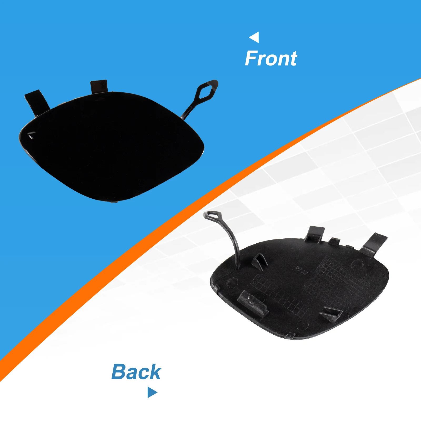 Front Bumper Tow Hook Cover Cap Eye ForMercedes-Benz E-Class W213 for E200 E220 E300 E350 E400 E550 E63-A2138850222