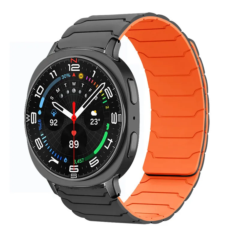 Magnetic Silicone Sports Bracelet