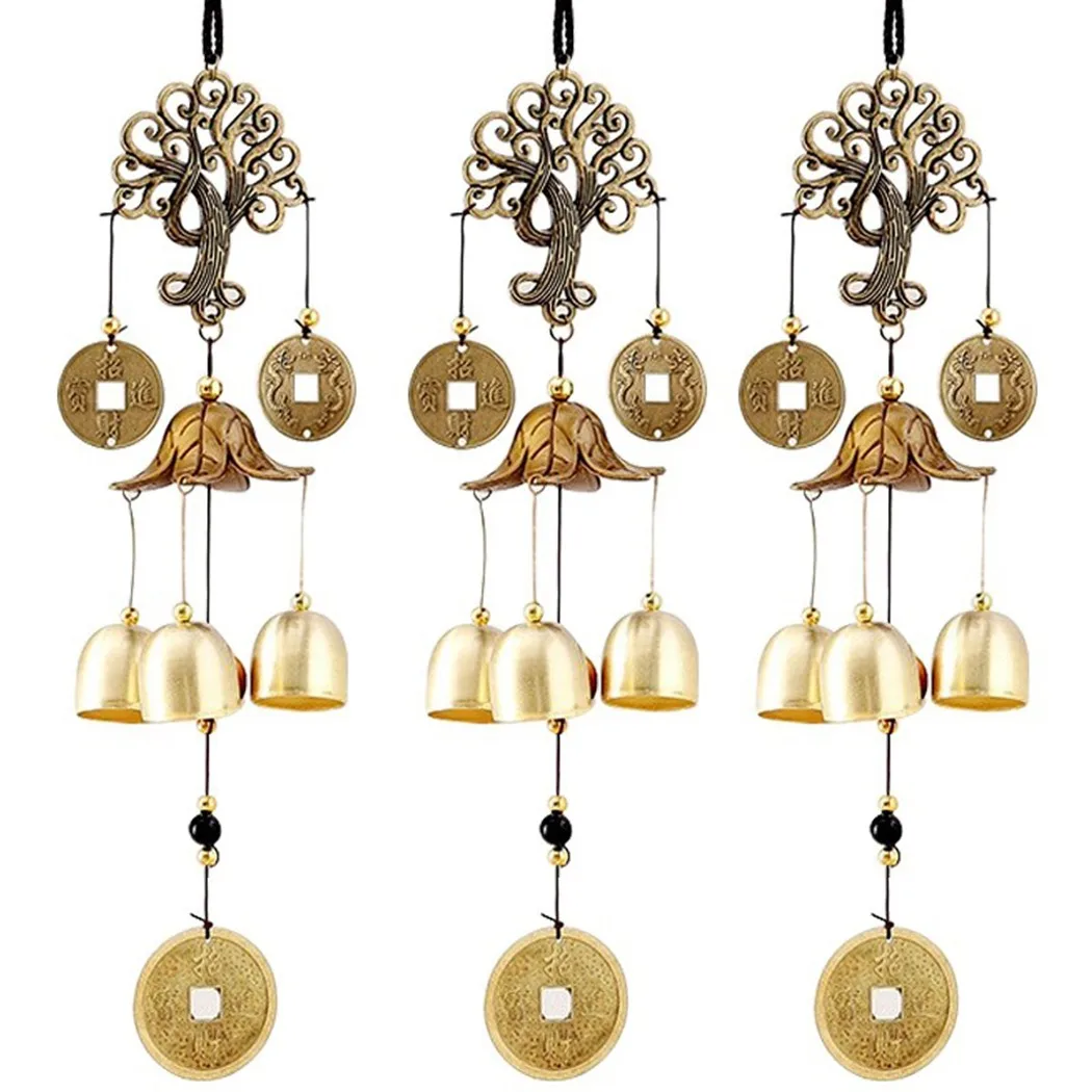 

Wind Chimes Money Tree Bell Good Lucky Tree Windchimes Home Garddn Decorations Tubes And Hook Wind Chimes Gift Decoration