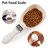 Food Scale Pet Measuring Scoop LCD Electronic Precision Weighing Tool Dog Cat Feeding Digital Spoon Scale Display Kitchen Scale 1