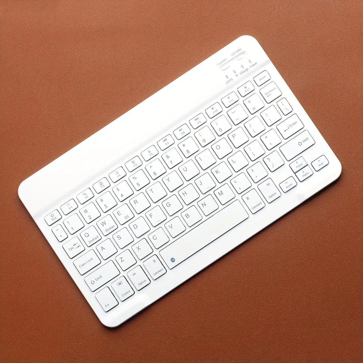 thumbnail image 1 of Teclado inalámbrico Mini teclado recargable compatible con Bluetooth para iPad, teléfono, tableta, Samsung, Xiaomi, IOS, Android y Windows, 1 of 5