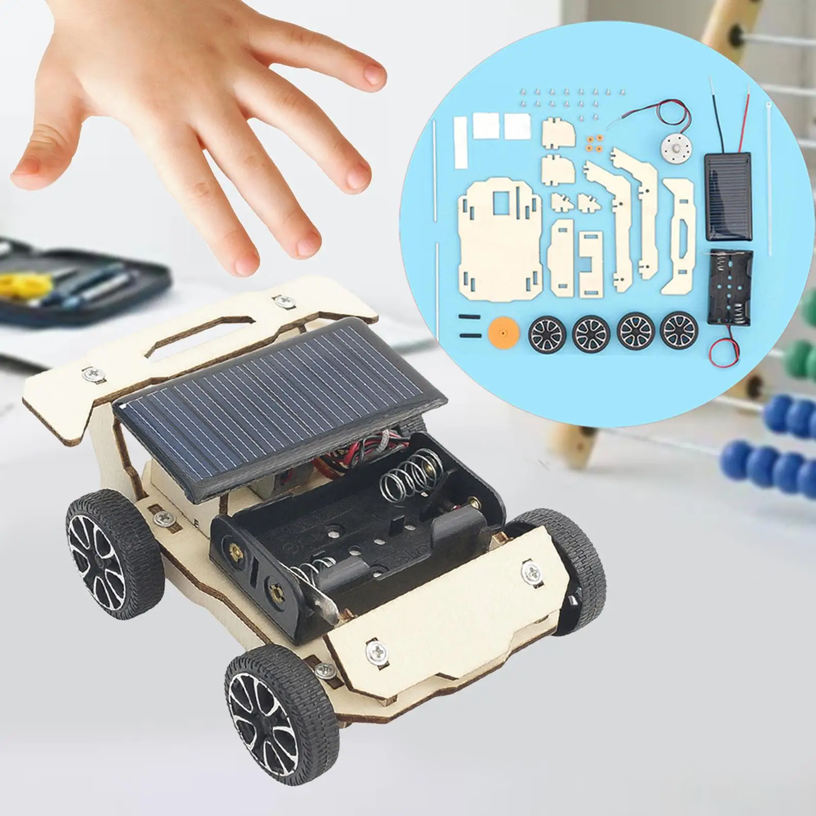 Auto Ad Energia Solare Esperimenti Scientifici Fai Da Te Kit Di Progetti Di Costruzione Giocattolo Sensoriale