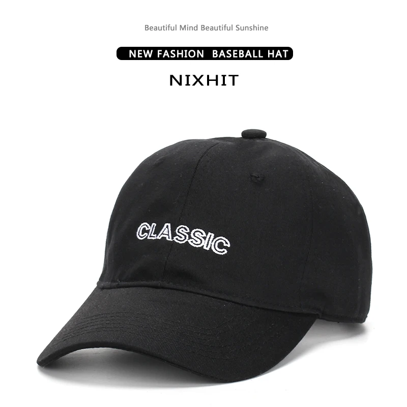 

NIXHIT Fashion Embroidery Men's Cap Baseball Caps For Men Women Trucker Street Travel Sport Running Hiking Fishing Men's Hat