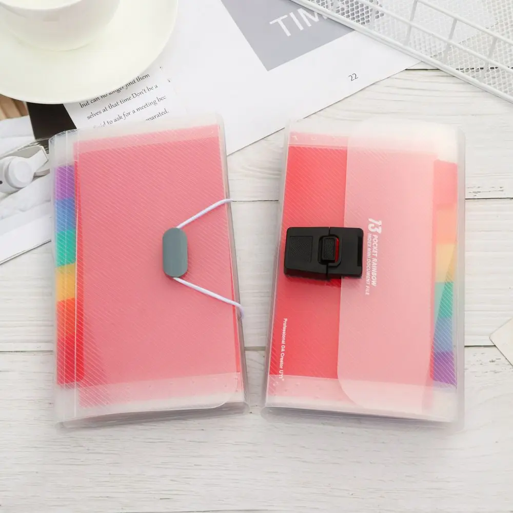 File Folder, File Bag A6/A4 Plastic 13 Pockets Expanding File Folder Office Organizer Document Holder Bag File Case Organizer Filing Products