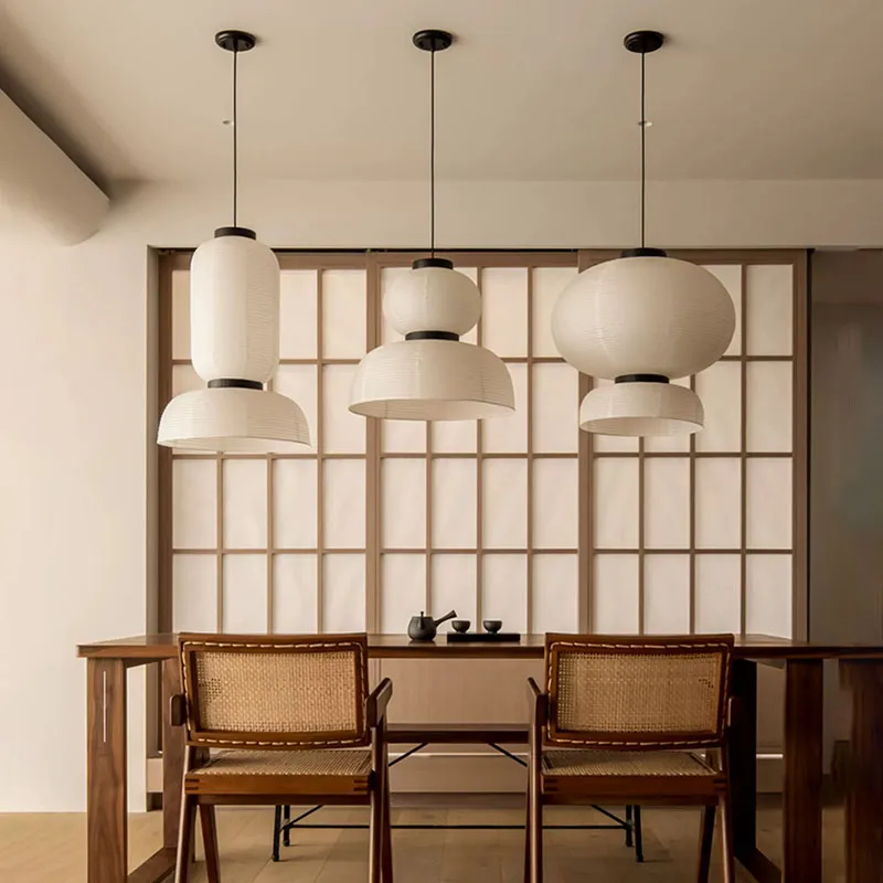 

Nordic Minimalist Wabi Sabi Led Chandelier Living Dining Room Bar Bedroom Loft Pendant Lights Home Decor Hanging Lamp Lighting