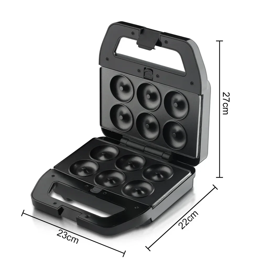 Sandwich Maker 1P Multi-function 5-in-1 Breakfast Machine Waffle Donut Bread Roast Household