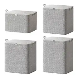 Foldable Closet Organizer Handbag Suitcase Toiletry Portable Wardrobe Storage Organiser for Socks Pillows Shoes Blanket Clothing