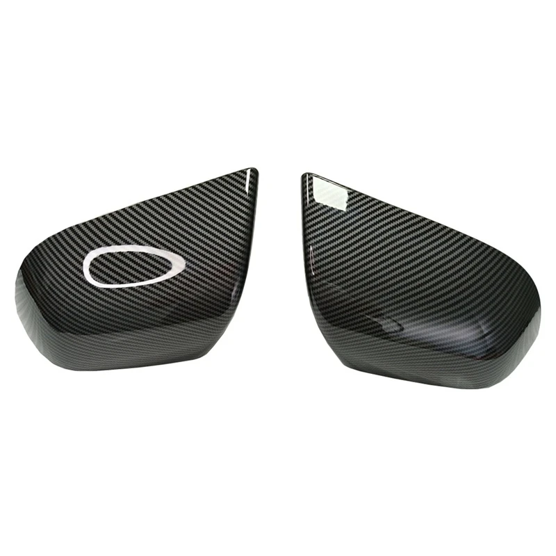 Car Rear Mirror Cover Cap Carbon Fiber Pattern For Tesla Model 3 -/Model Y Exterior Side Mirror Cover