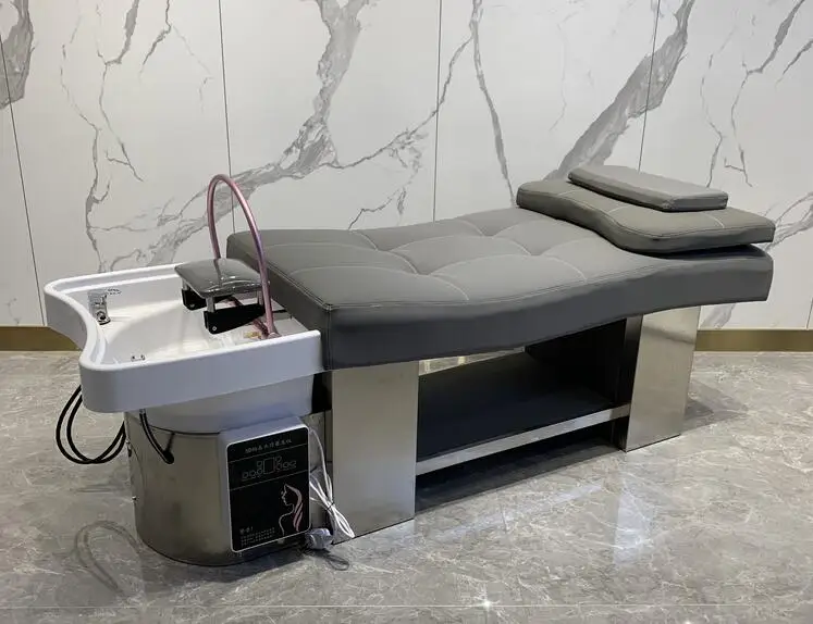 Massage shampoo bed barber shop special hair salon flushing bed beauty salon fumigation head treatment water circulating