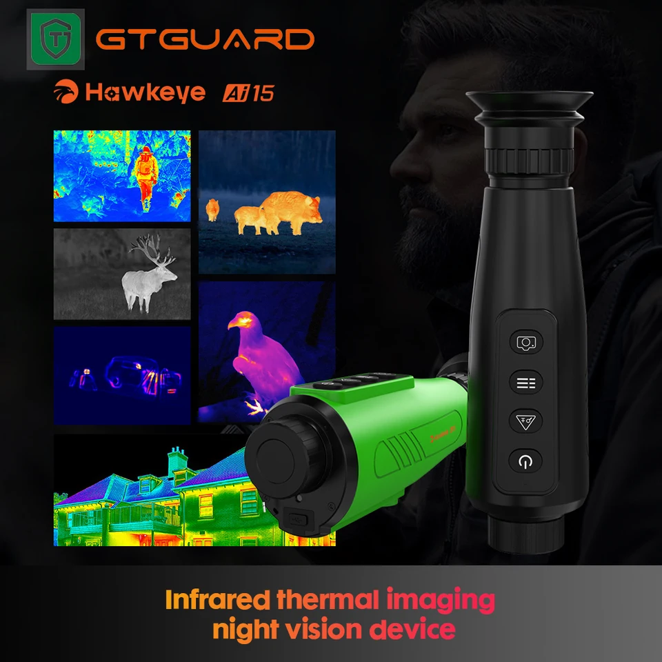 GTGUARD AI15 狩猟用単眼サーマルイメージャー サーマルビジョン
